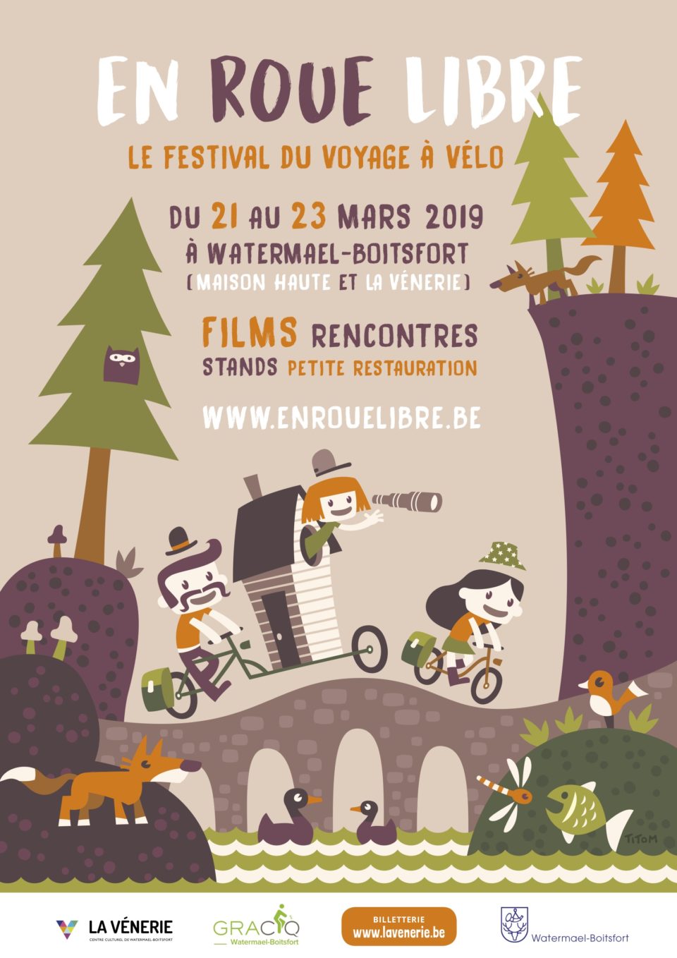 En roue libre, le festival du voyage à vélo : édition 2019