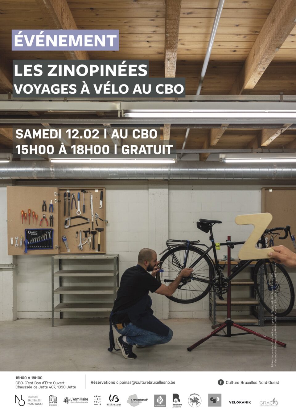Les Zinopinées – Voyages à vélo au CBO