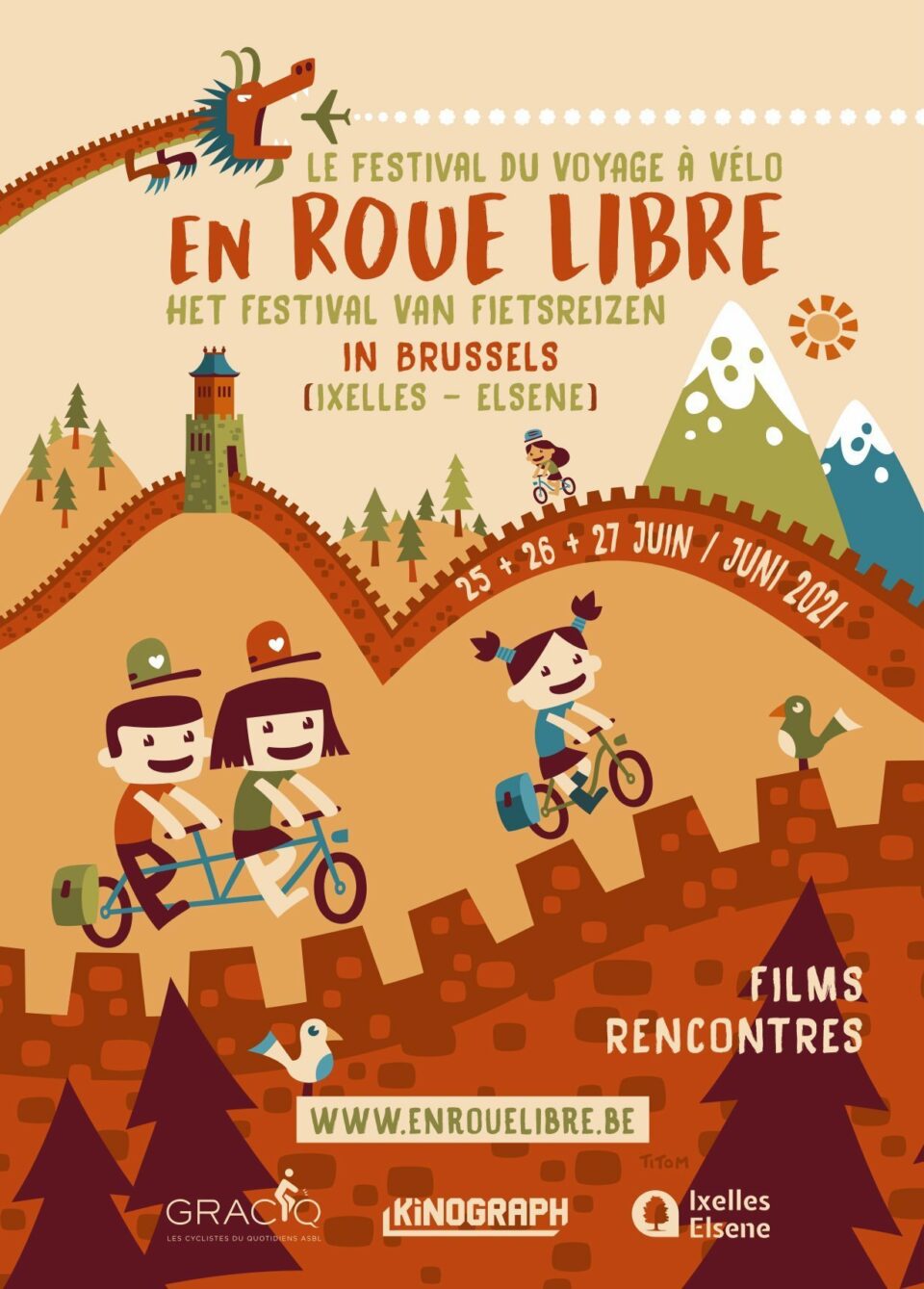 En roue libre, le festival du voyage à vélo : édition 2021
